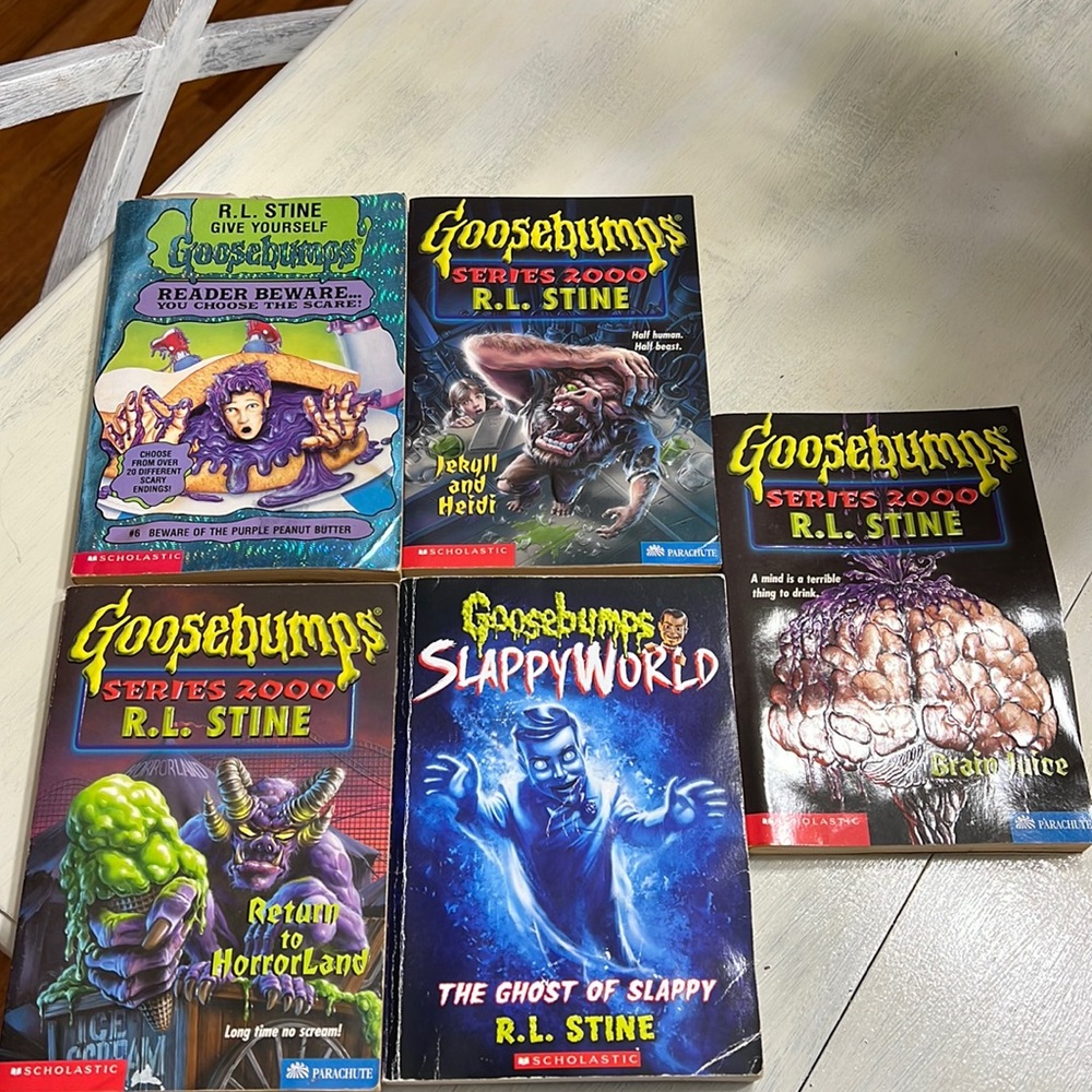 RL Stine books